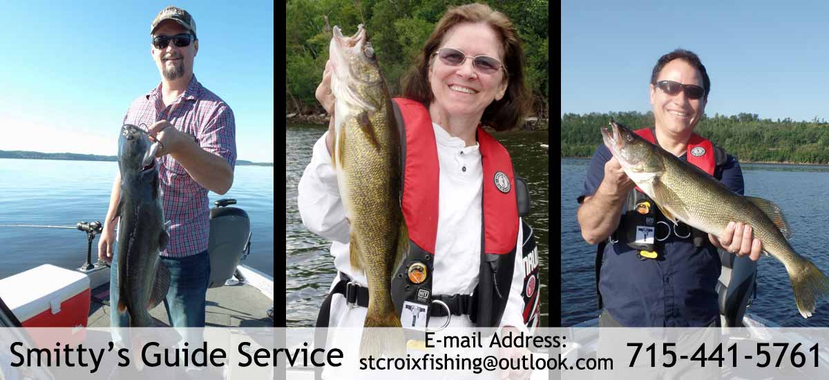book your fishing trip on the St. Croix River, WI with Smitty's Guide Service